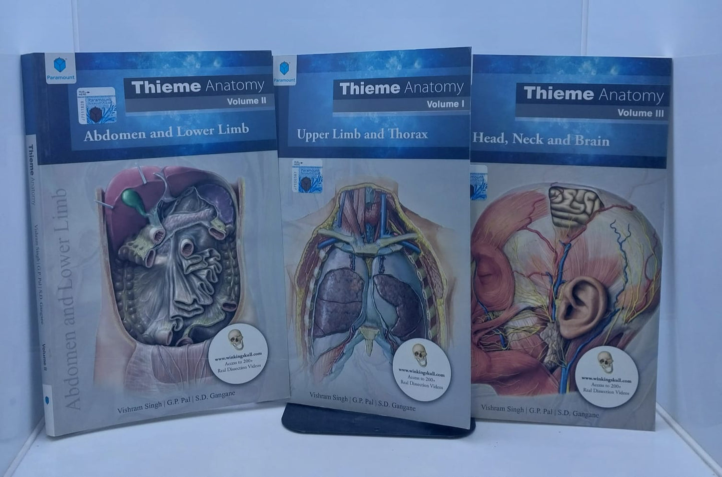 Thieme Anatomy: Volumes 3