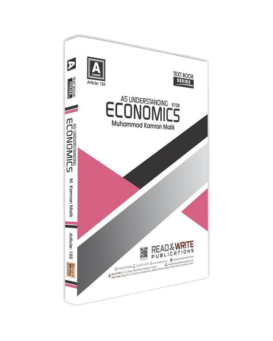 Cambridge Understanding Economics AS-Level Text Book Series By M. Kamran Malik - Book A Book