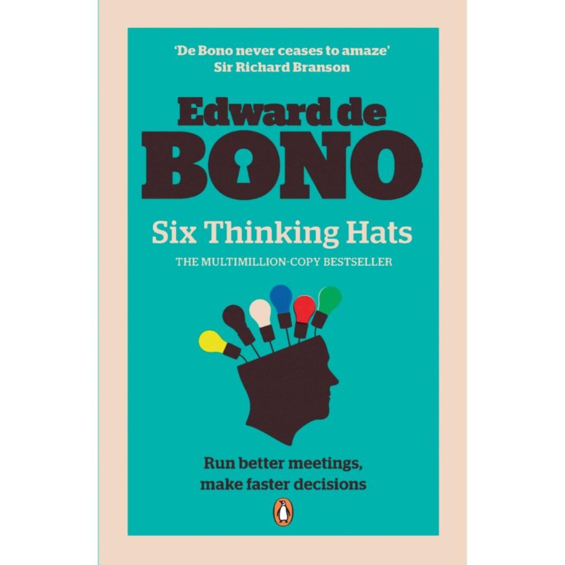 Six Thinking Hats by Edward de Bono - Book A Book