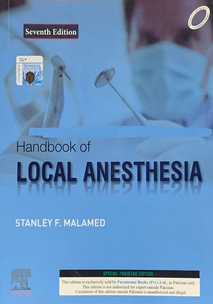 Handbook of Local Anesthesia 7th by Stanley Malamed