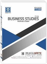 Cambridge Business Studies O-Level Teacher Notes Series By Shahraiz Chishti - Book A Book