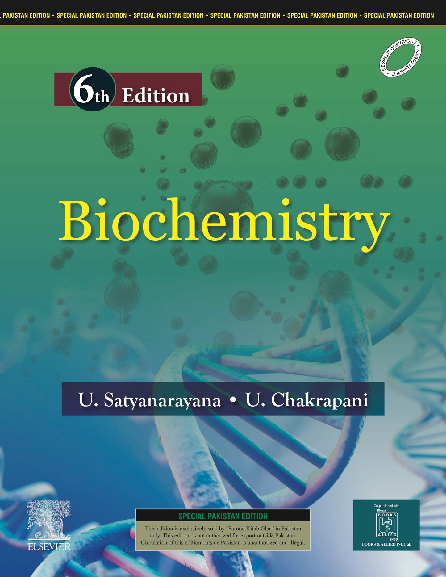 Biochemistry Satyanarayana  6th Edition