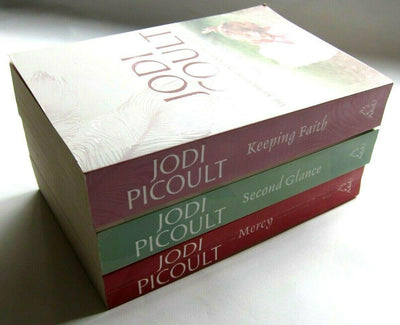 Jodi Picoult (3 Books Set) Second Glance, Keeping Faith, Mercy (Original) - Book A Book